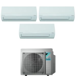 Condizionatore trial split Daikin SIESTA 9000+9000+12000 btu WiFi con inverter in A+++ e gas R32